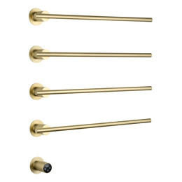 Полотенцесушитель электрический Wonzon & Woghand Dortmund П4 584x610 мм WW-A364-BG, золото - фото 