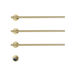 Полотенцесушитель электрический Wonzon & Woghand Dortmund П3 584x475 мм WW-A363-BG, золото - фото 