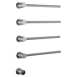 Полотенцесушитель электрический Wonzon & Woghand Hamburg П4 468x665 мм WW-AL314-BR, никель - фото 