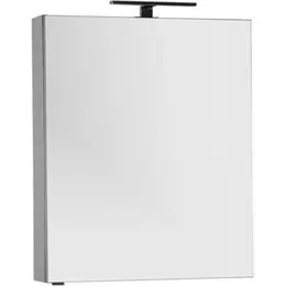 Зеркало-шкаф Aquanet Алвита 70 см 00183990, серый антрацит - фото 