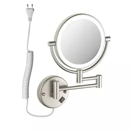 Зеркало косметическое Timo Saona 13376/13, цвет никель - фото 