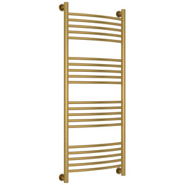 Полотенцесушитель водяной Сунержа Богема+ П20 500x1260 мм (выгнутая перемычка) 051-0221-1250, состаренная латунь - фото 