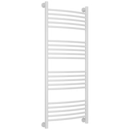Полотенцесушитель водяной Сунержа Богема+ П20 500x1260 мм (выгнутая перемычка) 12-0221-1250, белый - фото 