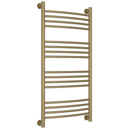 Полотенцесушитель водяной Сунержа Богема+ П16 500x1060 мм (выгнутая перемычка) 032-0221-1050, золото матовое - фото 