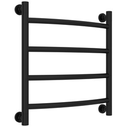 Полотенцесушитель водяной Сунержа Галант+ П4 500x560 мм 31-0200-5050, чёрный матовый - фото 