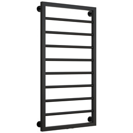 Полотенцесушитель водяной Сунержа Канцлер П8 500x1030 мм 31-0254-1050, чёрный матовый - фото 