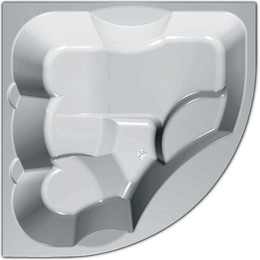 Ванна акриловая Kolpa-San Gaia 160x160 см - фото 