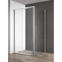 Душевое ограждение Cezares 110-120х90 см VARIANTE-AH-1-110/120-90-C-Cr, хром/прозрачное - фото 