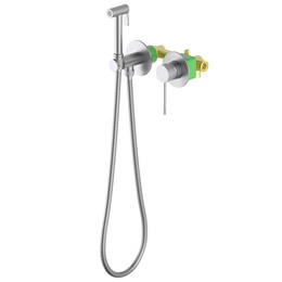 Набор для гигиенического душа Timo Saona 2339/13SM (со скрытой частью) никель - фото 