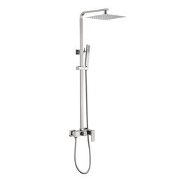 Душевая стойка Abber Daheim AF8220SPL, сатин - фото 