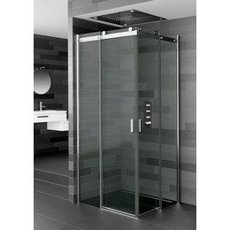 Душевое ограждение Riho Baltic B 207 80х80 см L/R, хром/прозрачное - фото 