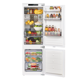 Встраиваемый двухкамерный холодильник Maunfeld MBF17754NFWHGR LUX Inverter - фото 