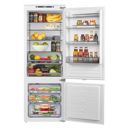 Встраиваемый двухкамерный холодильник Maunfeld MBF193NFW1GR Inverter - фото 