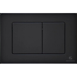 Кнопка смыва GROCENBERG KM3080BL, чёрный матовый - фото 