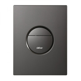 Кнопка смыва пневматическая Abber AC0126NG, никель - фото 