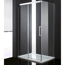 Душевое ограждение Cezares 130х100 см PREMIER-SOFT-W-AH-1-130/100-C-Cr-IV, хром/прозрачное - фото 