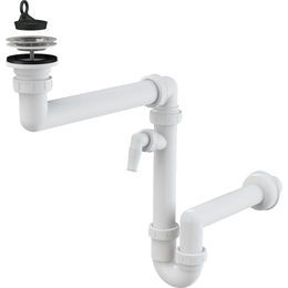 Сифон для мойки AlcaPlast A870P-DN40 - фото 