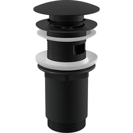 Донный клапан AlcaPlast A392BLACK - фото 