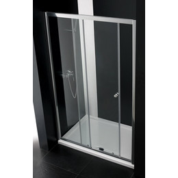 Душевая дверь Cezares 140 см ANIMA-W-BF-1-140-C-Cr, хром/прозрачное - фото 