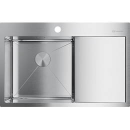 Кухонная мойка Omoikiri AKISAME 78-IN-L (4973060) 1,2 мм, нержавеющая сталь, Цвет производителя: нержавеющая сталь матовая - фото 