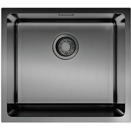 Кухонная мойка Omoikiri TADZAVA 49-GM (4993076) 0,9 мм, вороненая сталь, Цвет производителя: вороненая сталь - фото 