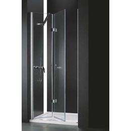 Душевая дверь Cezares 80 см ELENA-W-BS-12-80-C-Cr, хром/прозрачное - фото 