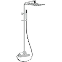 Душевая стойка с термостатом Cezares Molveno CD T 01 Cr - фото 
