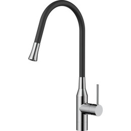 Смеситель для кухни Omoikiri Yatomi-BN-BL 4994247, сталь/черный - фото 