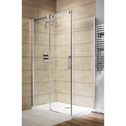 Душевое ограждение Radaway Espera KDJ 140х90 см L/R, хром/прозрачное - фото 