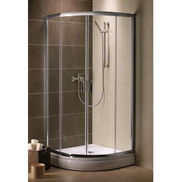 Душевое ограждение Radaway Premium Plus A 90х90х190 см, хром/матовое - фото 