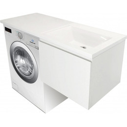 Тумба подвесная с раковиной-столешницей Эстет Dallas Luxe 115 см R, 1 ящик ФР-00002306 - фото 