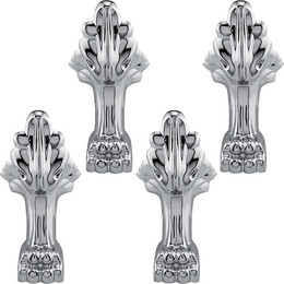 Ножки каменные для ванны Эстет Скарлетт/Марсель/Венеция ФР-00002032, хром - фото 