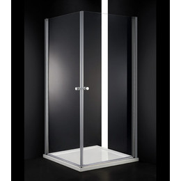 Душевое ограждение Cezares 90х90  ELENA-W-A-2-90-C-Cr, хром/прозрачное - фото 