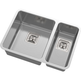 Кухонная мойка Oulin OL-0369L 1 мм, нержавеющая сталь - фото 