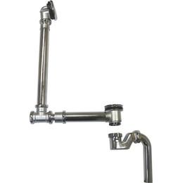 Слив-перелив BelBagno BB567-OVF-CRM, хром - фото 