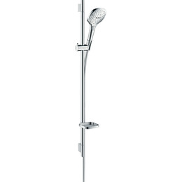 Душевой гарнитур Hansgrohe Raindance Select E 120/Unica&rsquo;S Puro 26621400, белый/хром - фото 
