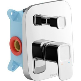 Смеситель для ванны Ravak 10&deg; TD 065.00 X070070+X070052 - фото 