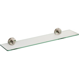 Стеклянная полка Fixsen Modern FX-51503 50 см, сатин - фото 