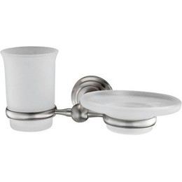Стакан с мыльницей WasserKraft Ammer K-7026 - фото 