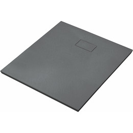 Поддон SMC WasserKraft Elbe 90х90 см 74T03, чёрный - фото 