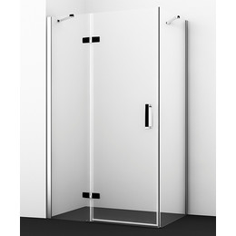 Душевое ограждение WasserKraft Aller 120х80 см L 10H06LBLACK, чёрный/прозрачное - фото 