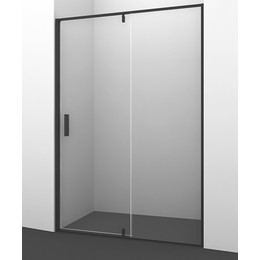 Душевая дверь WasserKraft Elbe 120 см 74P05, черный/прозрачное - фото 
