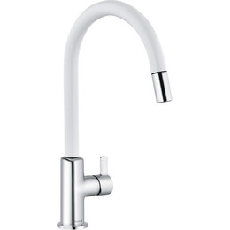 Смеситель для кухни Kludi Bingo Star XS 468519378, белый - фото 