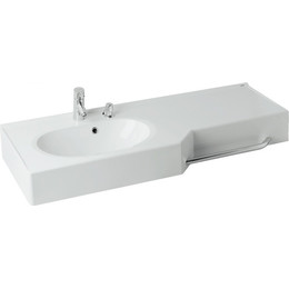 Раковина Акватон Отель 127 см 1A70113WOT01L - фото 