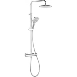 Душевая стойка с термостатом Kludi Freshline 6709205-00 - фото 