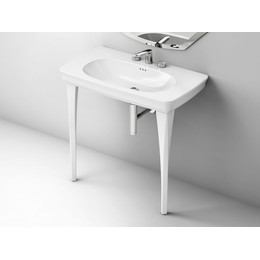 Раковина на ножках ArtCeram Civitas 90 см CIL002 01 00 bi*1 - фото 