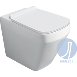 Унитаз приставной безободковый Simas Baden Baden BB01bi - фото 