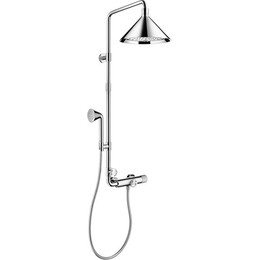 Душевая стойка с термостатом Axor Showerpipe Front 26020000 - фото 