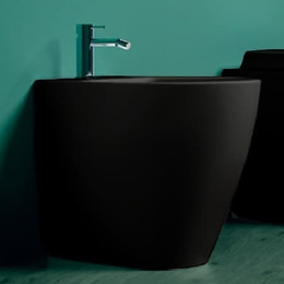 Биде напольное Simas Lft Spazio LFT21 nero*1 - фото 