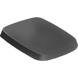 Сиденье с крышкой для унитаза Simas Evolution микролифт EVO004nero/cr - фото 